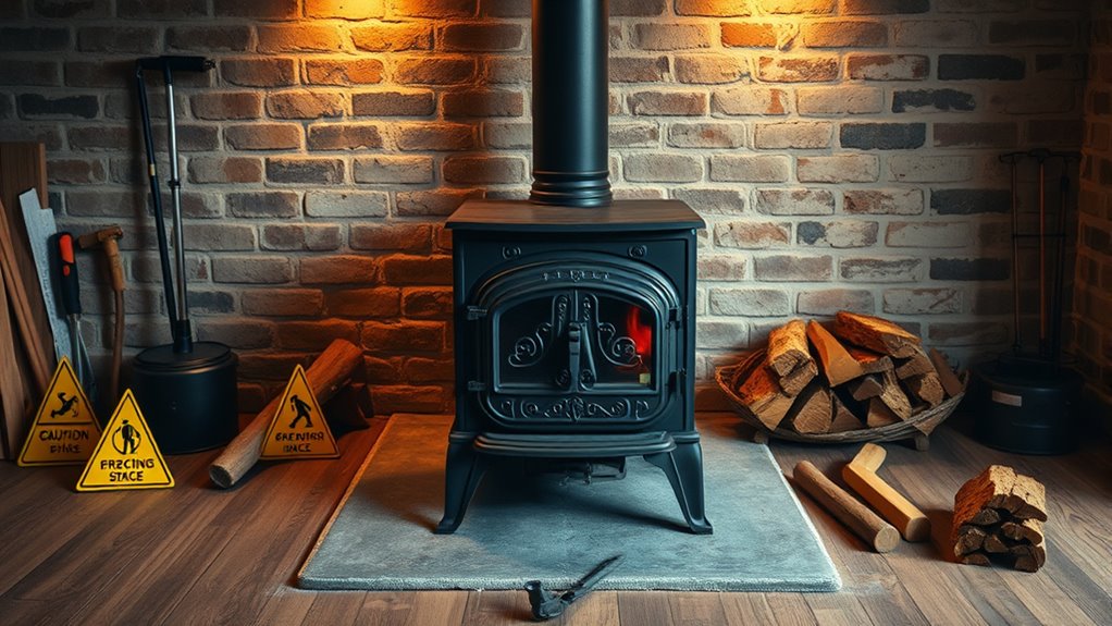 proper stove installation safety