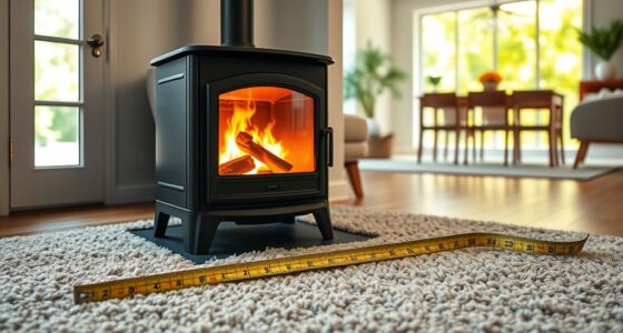 proper wood stove sizing