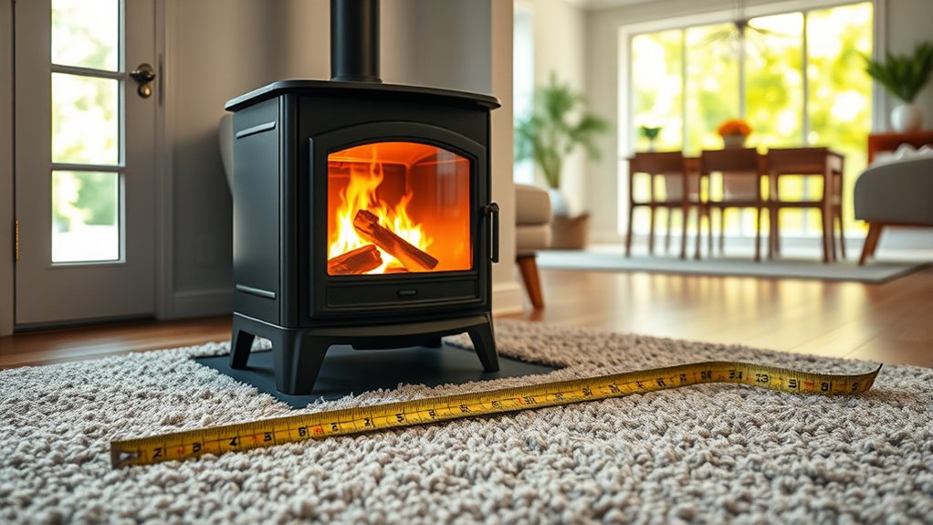 proper wood stove sizing
