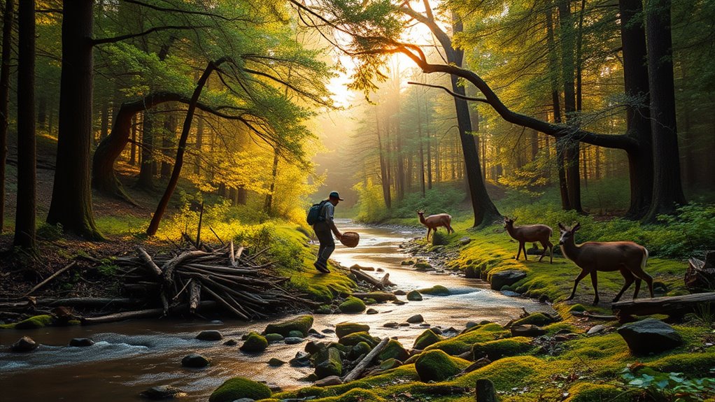 protect wildlife habitats while harvesting