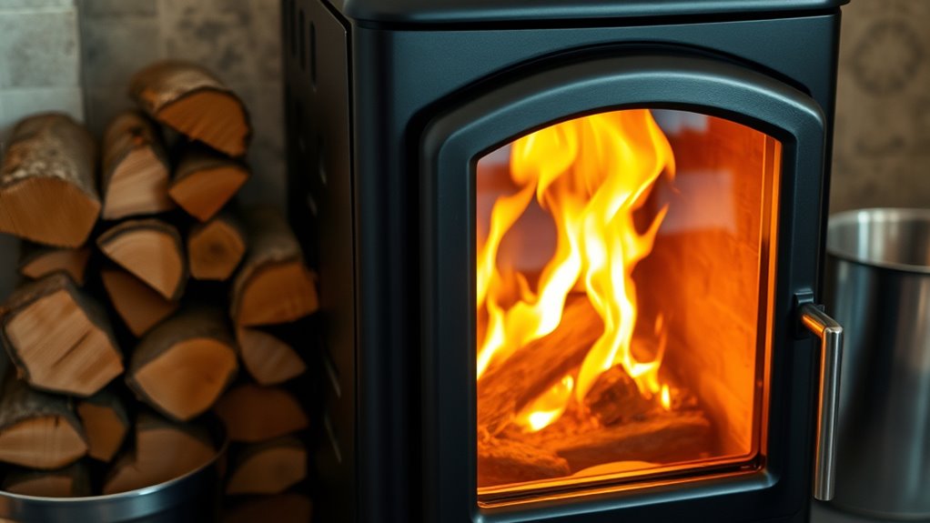 regular chimney and ash maintenance