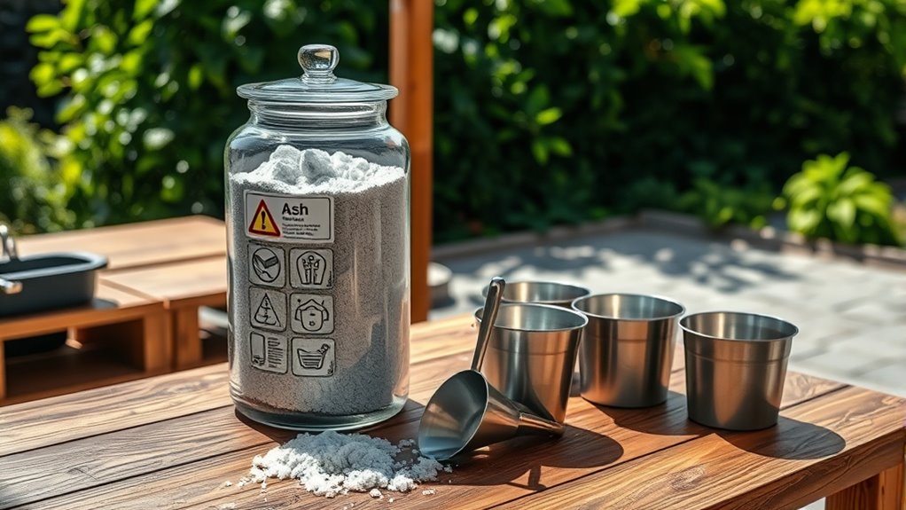 safe ash disposal practices