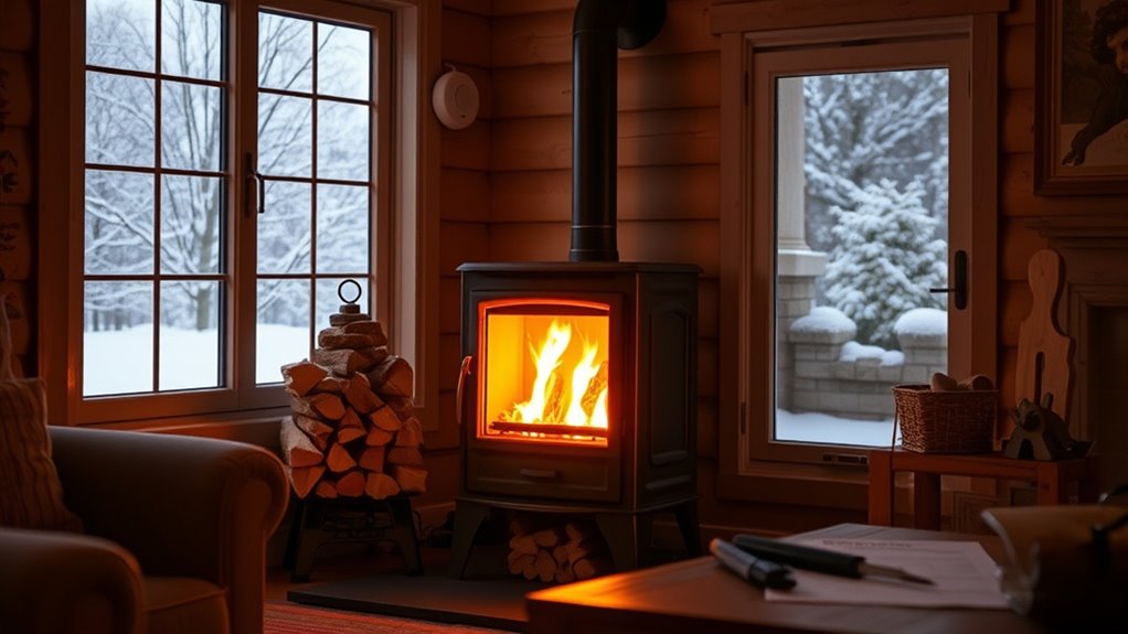 safe wood stove operation