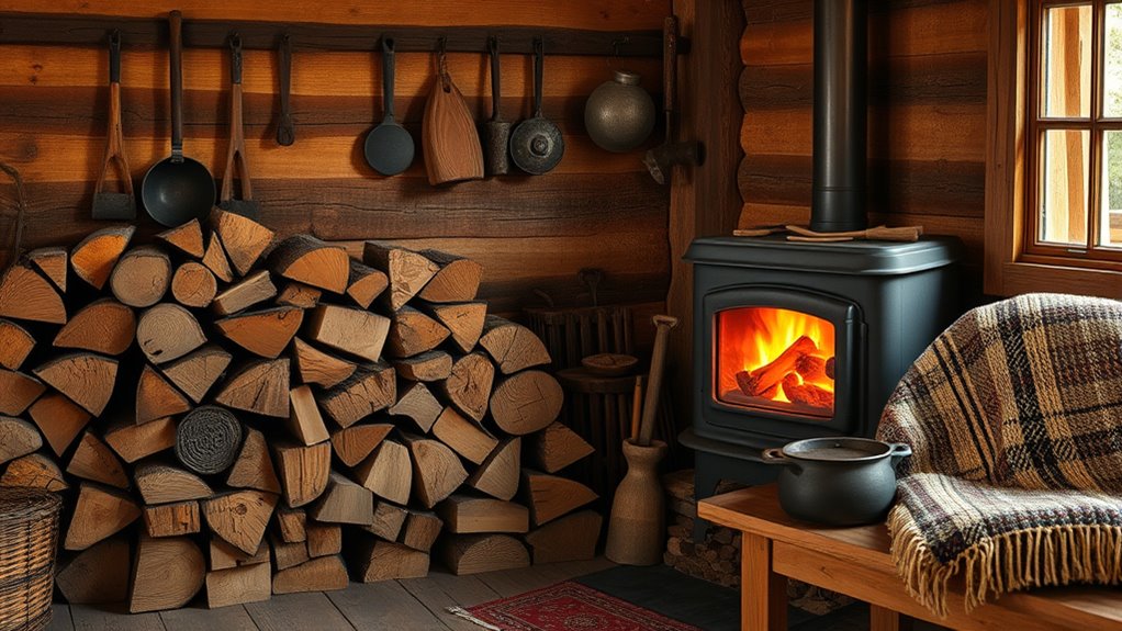 select dry seasoned hardwood