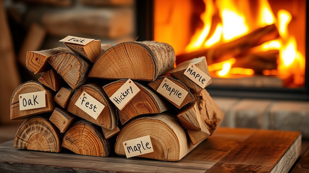 select efficient firewood species