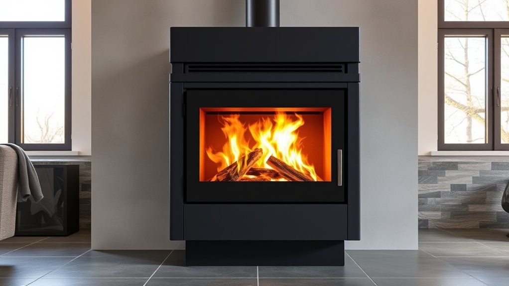 sleek vintage inspired heating design