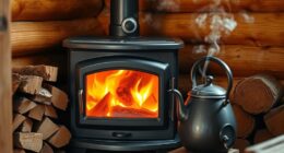 small stove heat optimization