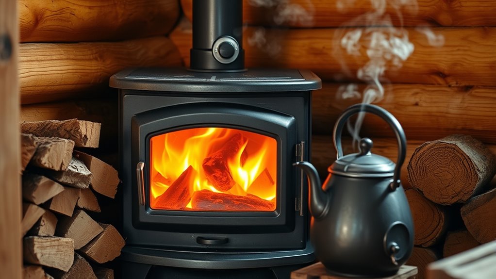 small stove heat optimization
