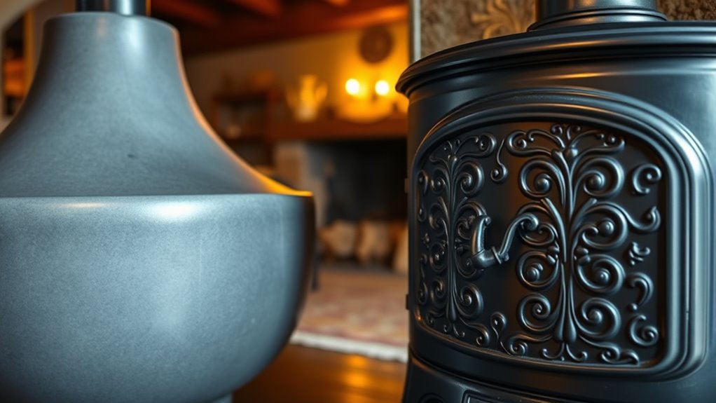 soapstone retains heat longer