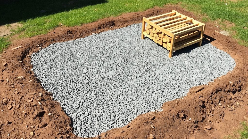 solid level drained foundation
