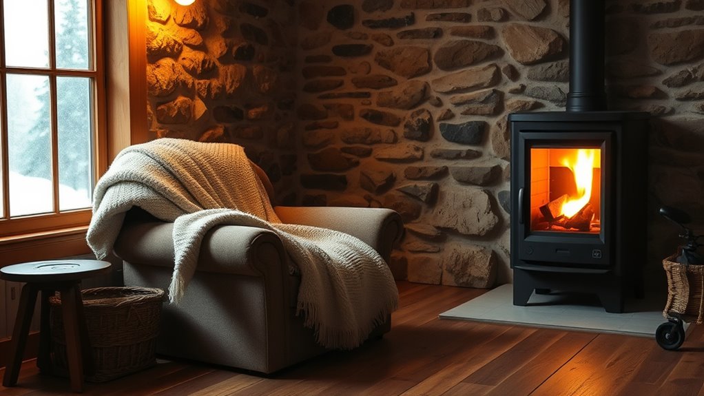stay warm with safety