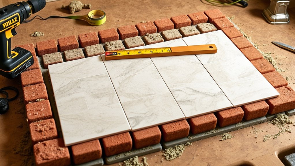 surface material installation tips