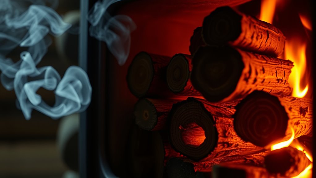 wood burning carbon neutrality