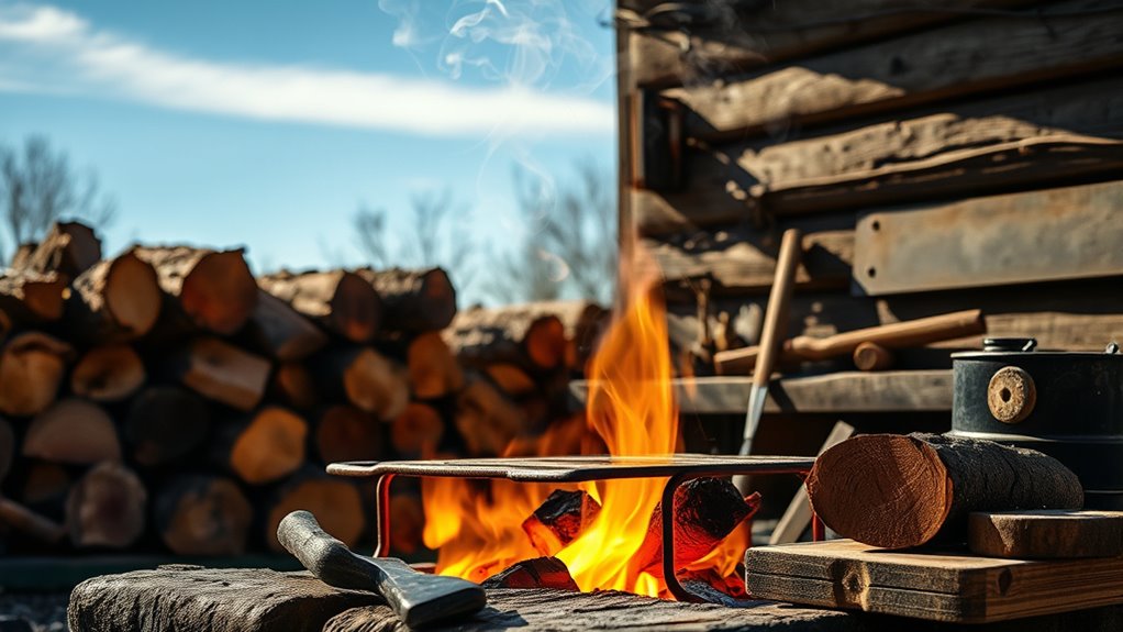 wood carbon release timing