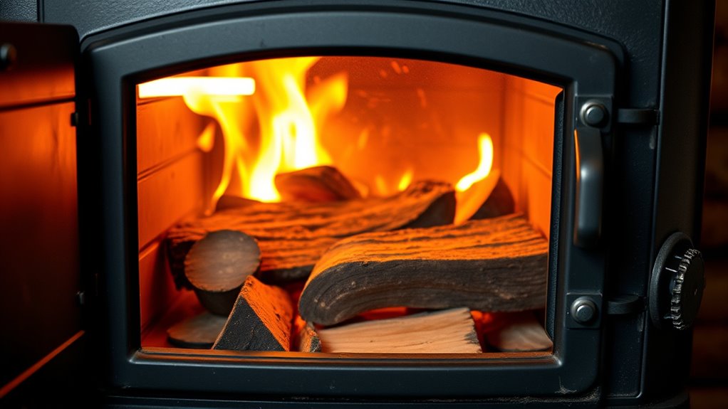 wood stove component overview