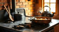 wood stove cooking accessories