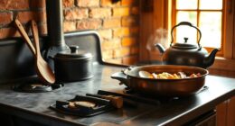 wood stove cooking accessories