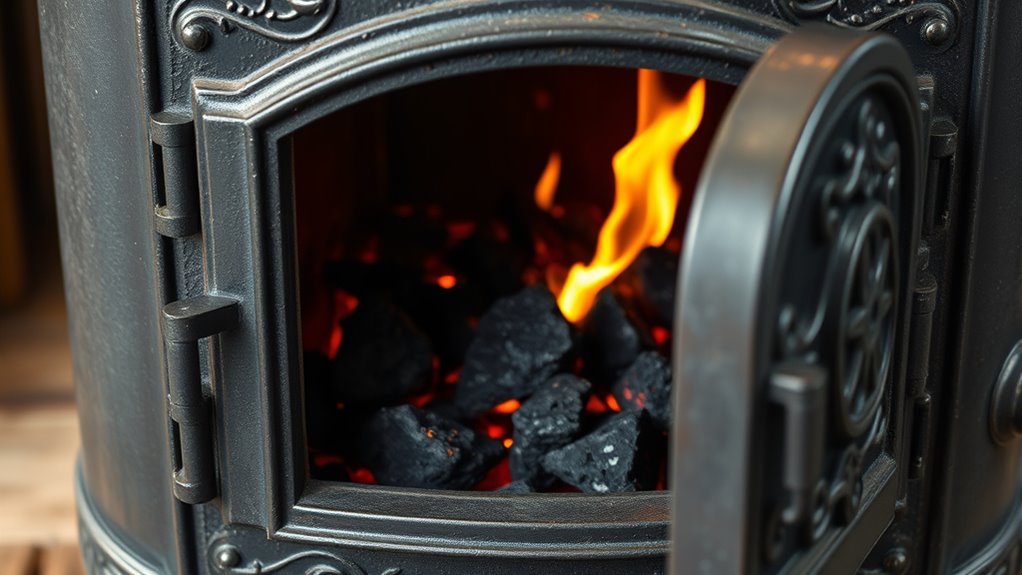 wood stove fuel conversion