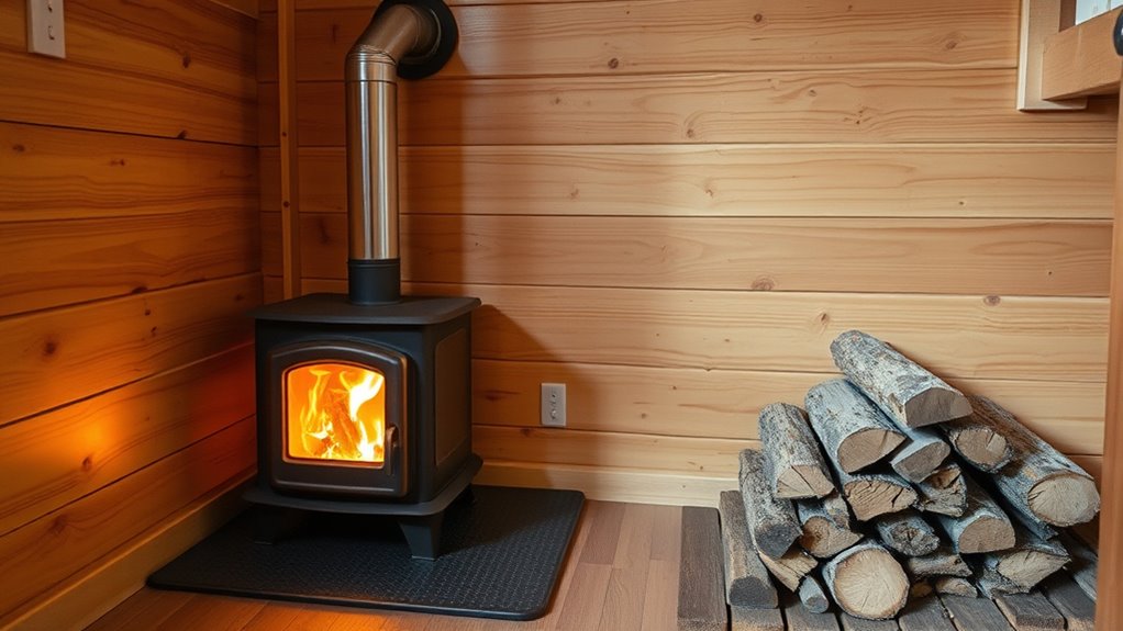 wood stove safety precautions