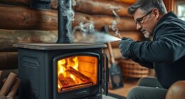 wood stove smoke troubleshooting