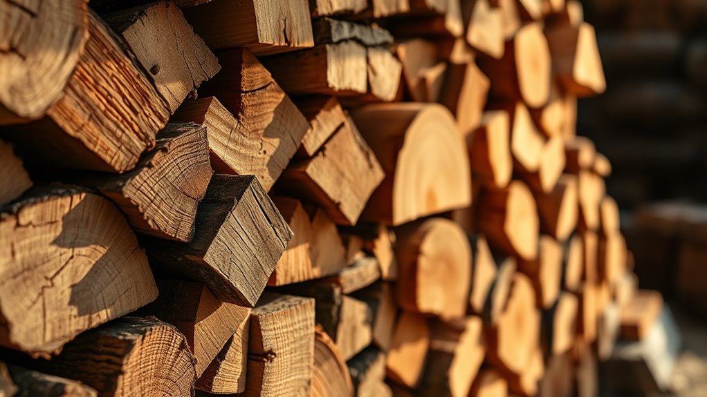 wood type seasoning storage