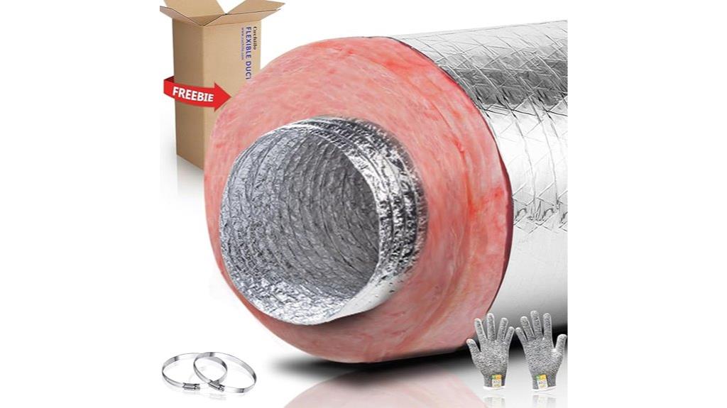 10 inch insulated duct