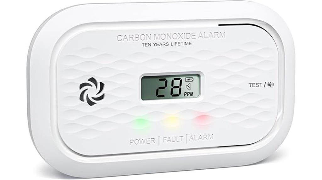 10 year battery co detector