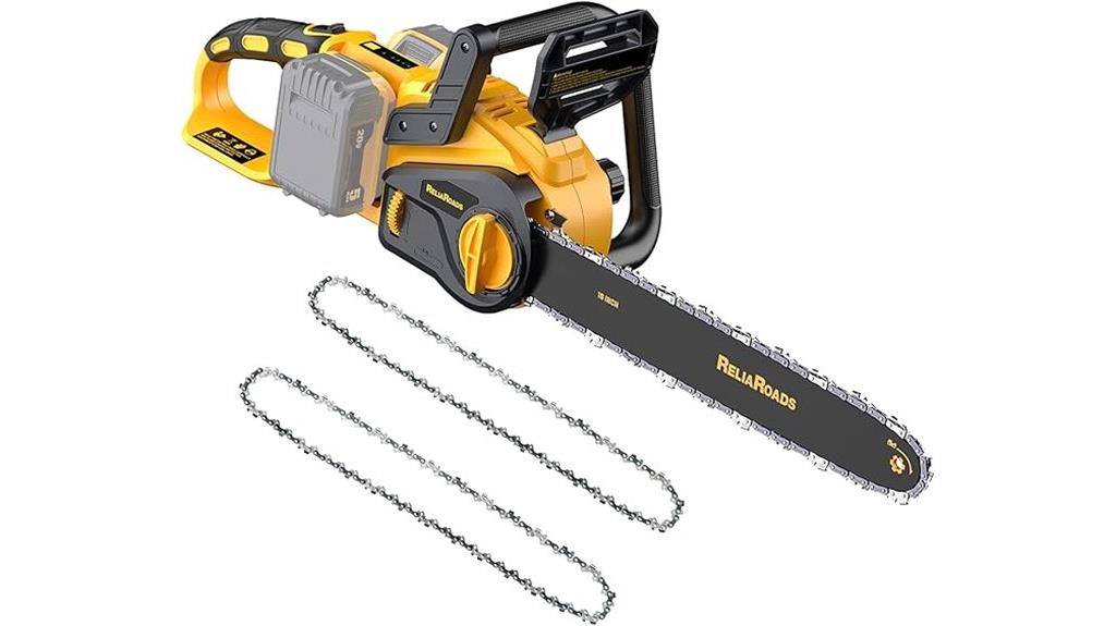 16 inch battery chainsaw