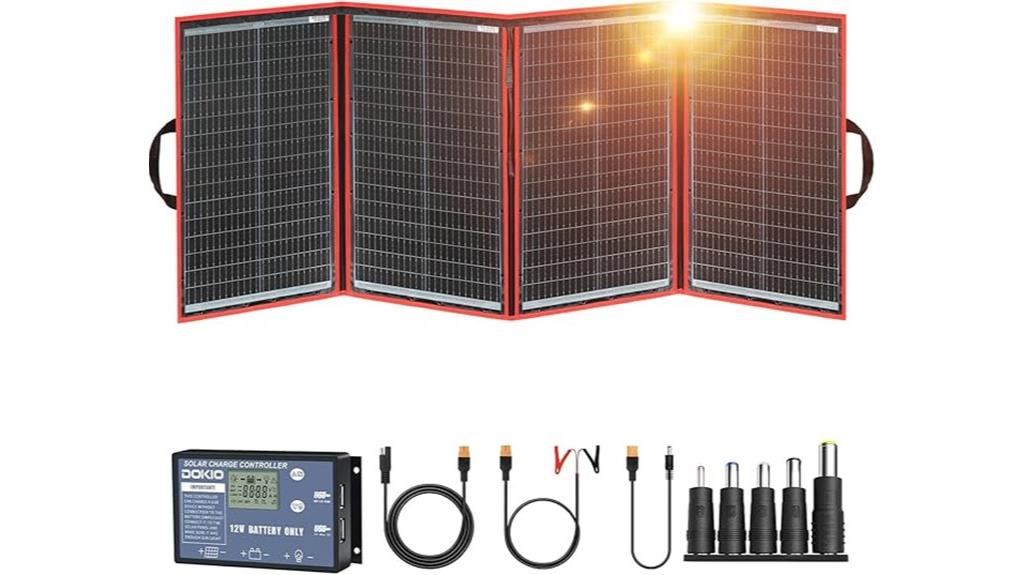 200w foldable solar panel