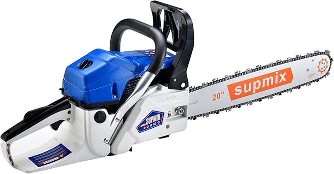 20 inch 62cc gas chainsaw
