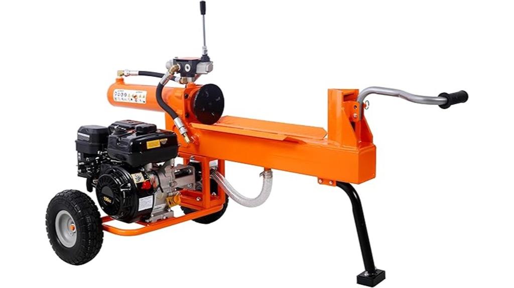 20 ton electric log splitter