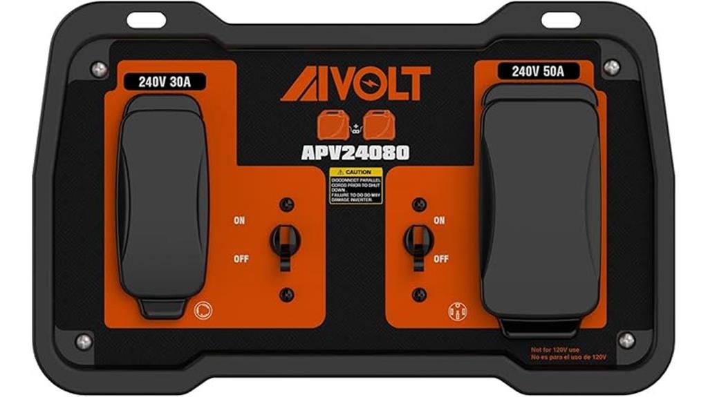 240v 50 amp parallel kit