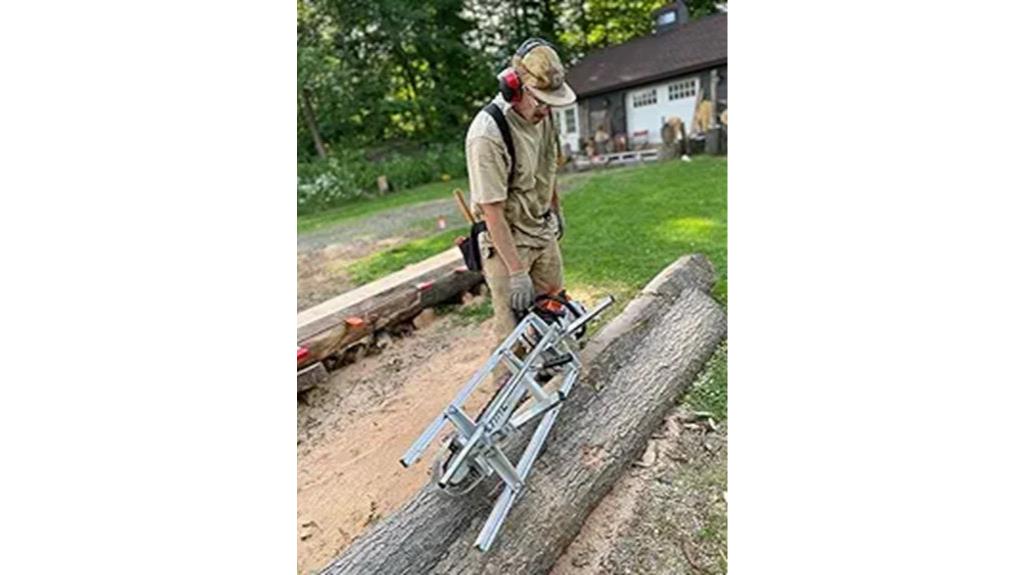 24 inch portable chainsaw mill