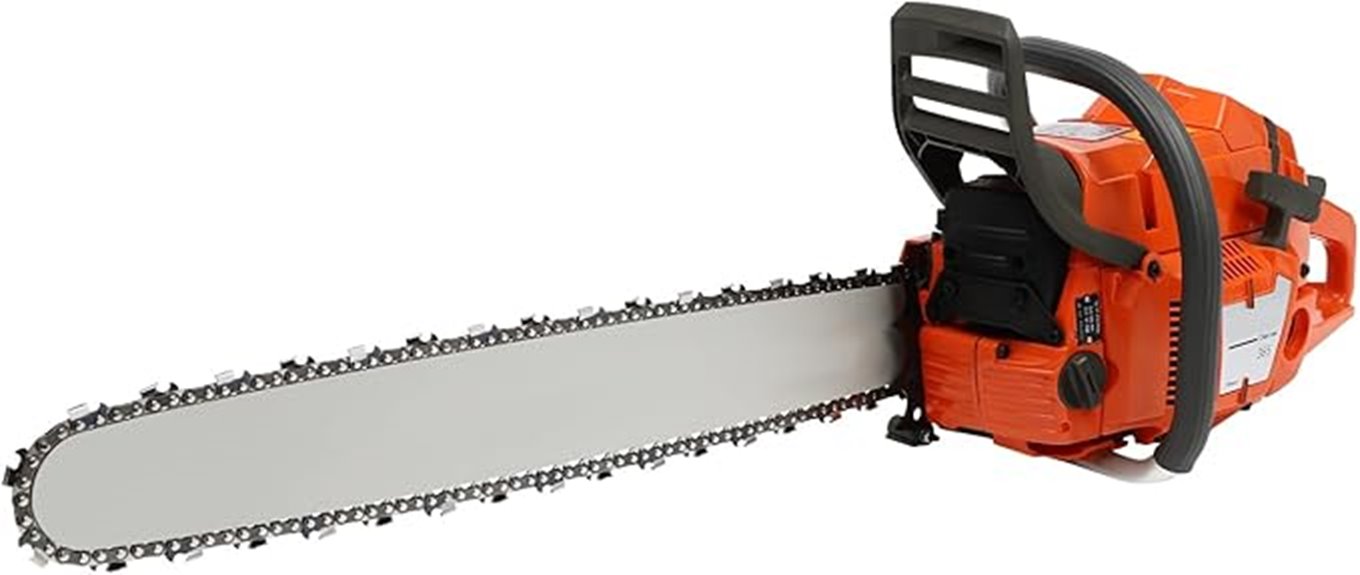 24 inch two stroke chainsaw