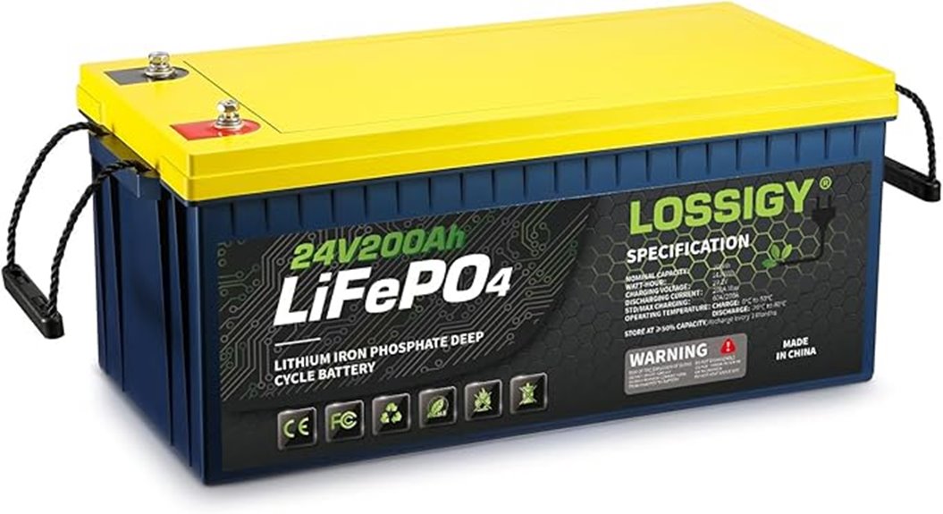 24v 200ah lithium battery