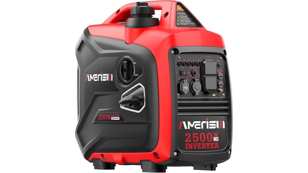 2500w gas inverter generator