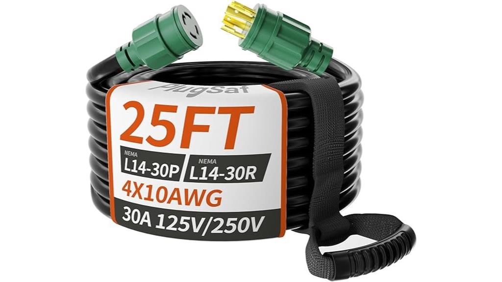 25 foot 30 amp twist lock