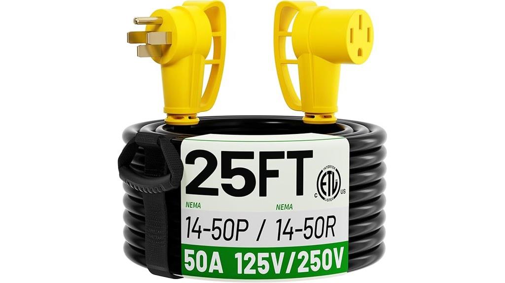 25 foot 50a extension cord