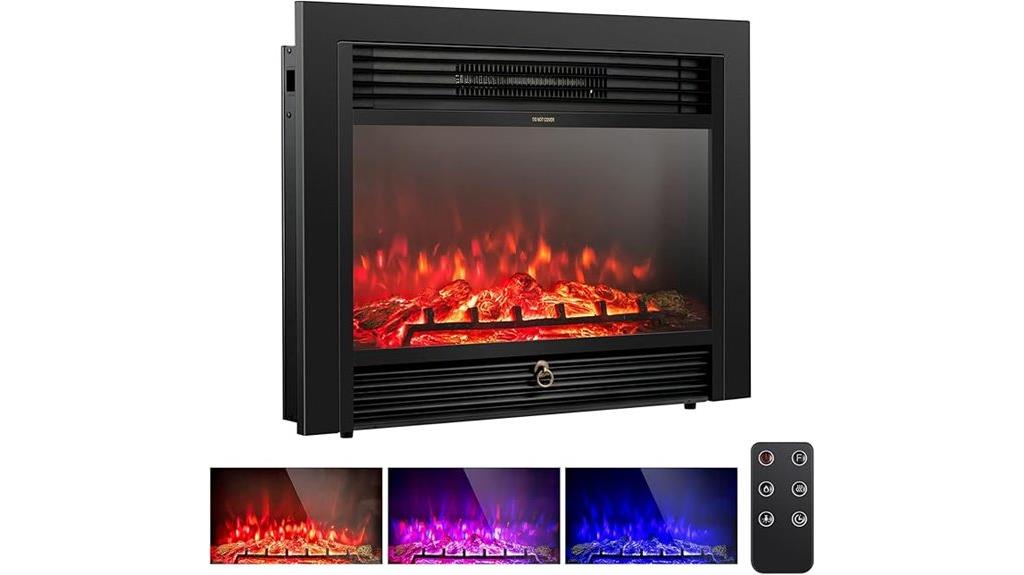 28 5 inch electric fireplace