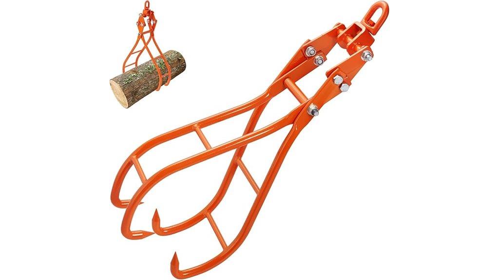 28 inch log grapple tongs