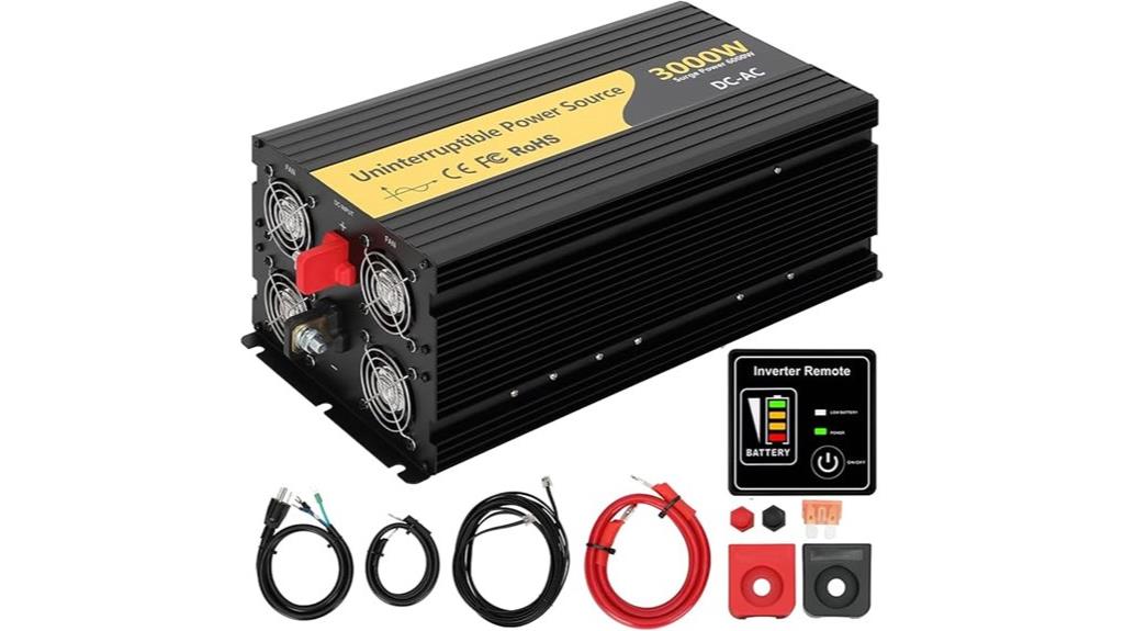 3000w pure sine wave