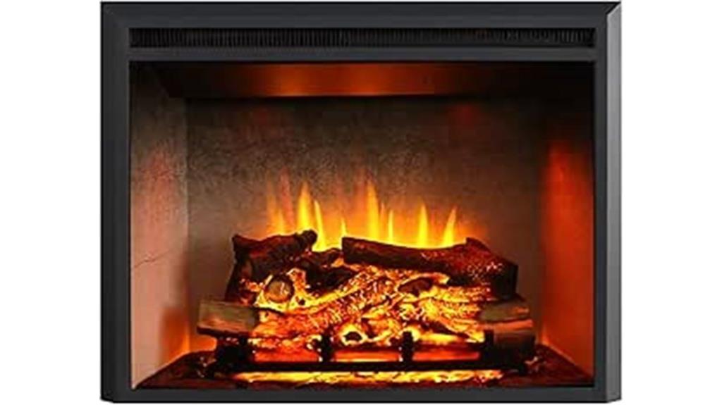 30 inch electric fireplace