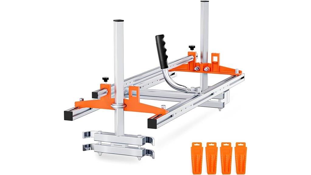 36 inch portable chainsaw mill