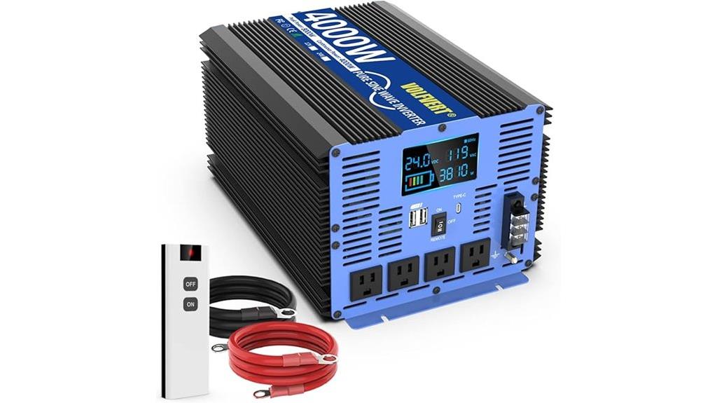 4000w pure sine inverter