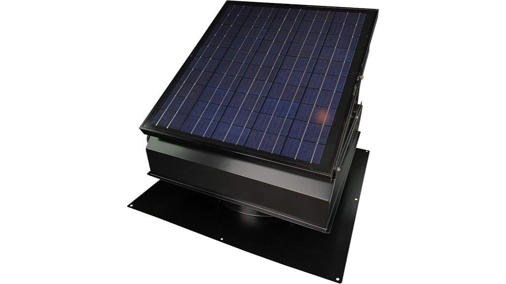 40w solar attic fan