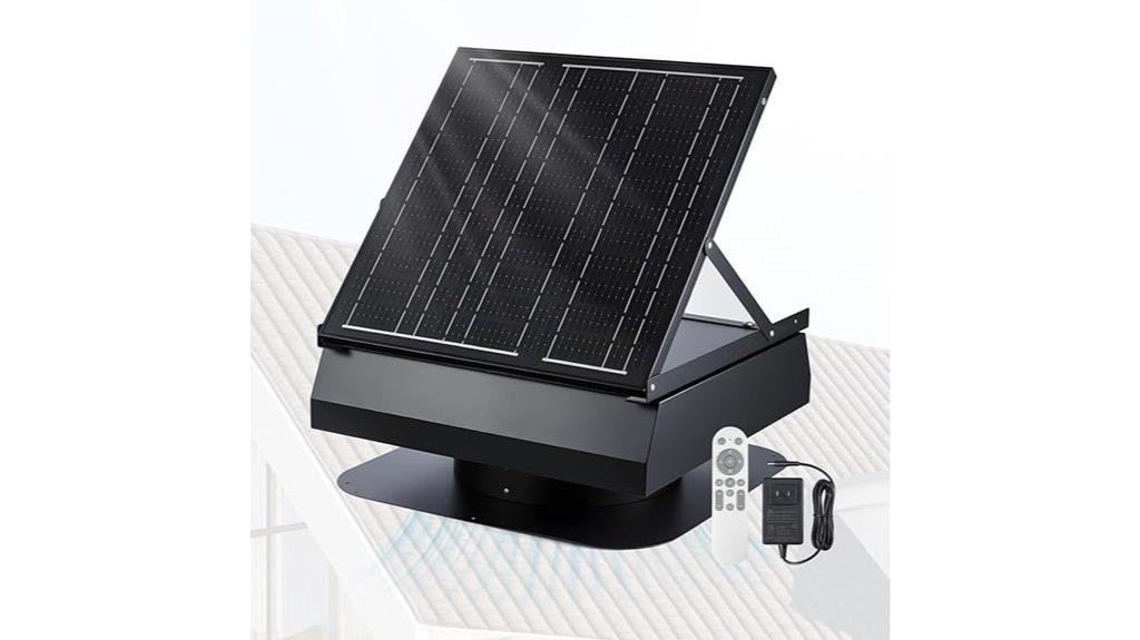 40w solar attic fan