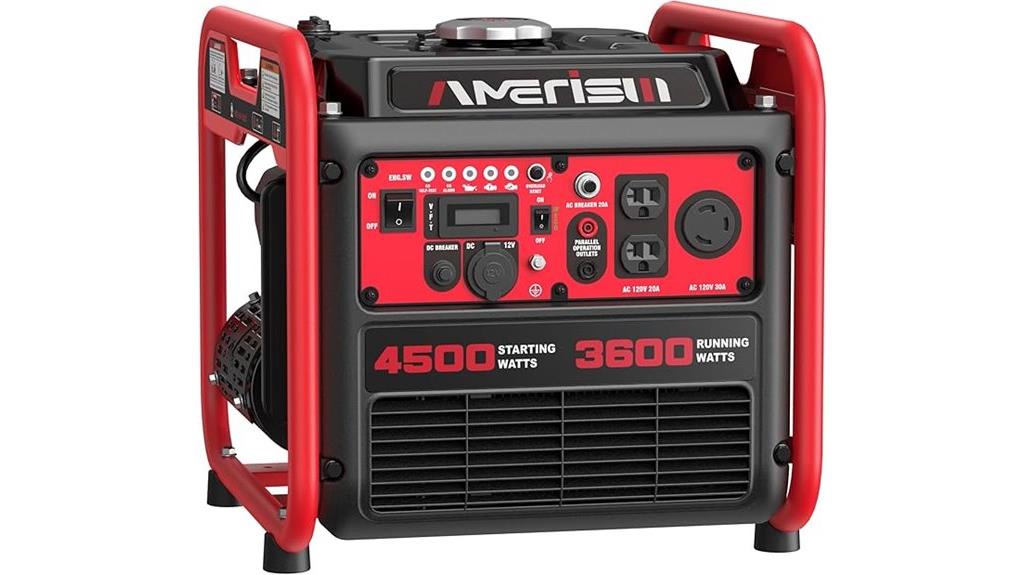 4500 watt gas generator