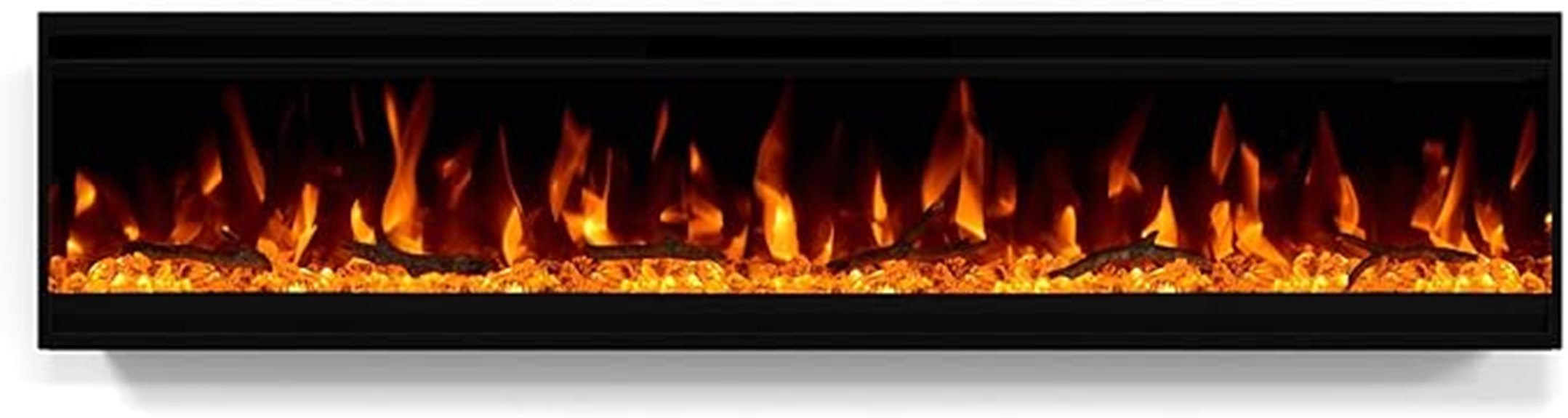 50 inch remote control fireplace