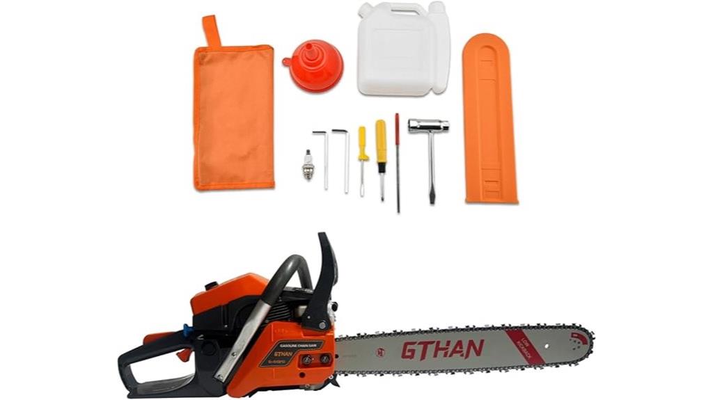 60cc gas chainsaw 20 inch