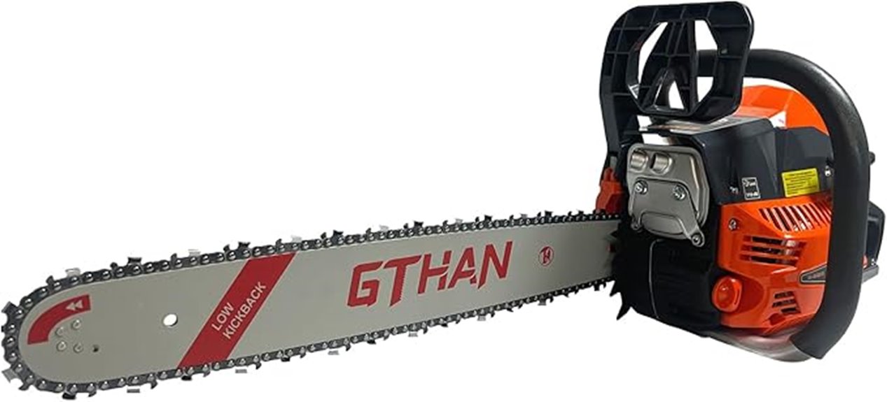 60cc gasoline cordless chainsaw
